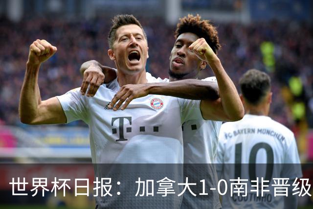 世界杯日报：加拿大1-0南非晋级创历史 韩国主帅洪明甫下课